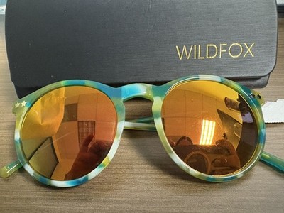 WILDFOX Steff Sunglasses WILDFOX STEFF IN PINK WITH MIRROR LENS — NO SEASON LOS ANGELES main image 3