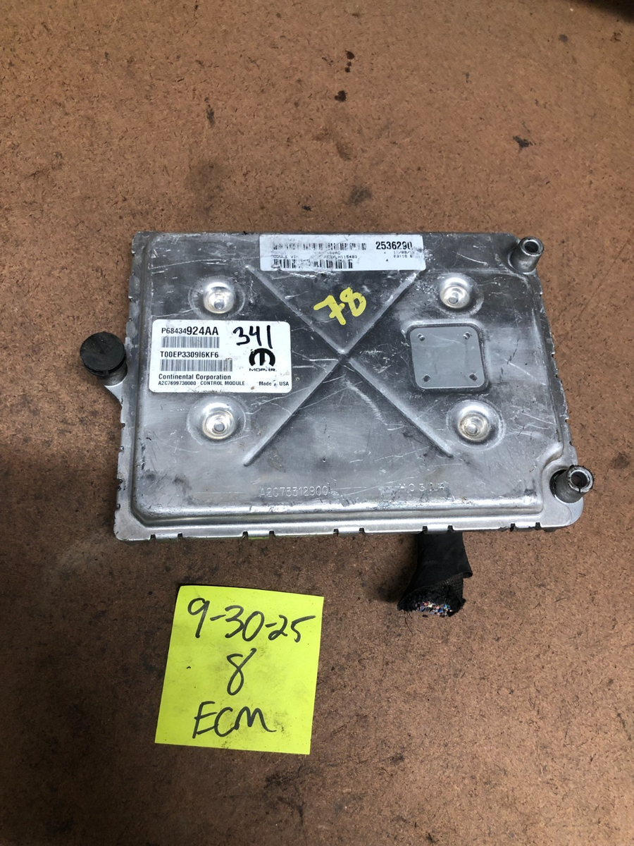 2020-2022 Dodge Charger Computer Brain Engine Control Ecu Ecm Ebx