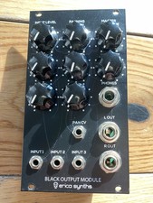 Erica Synths Black Stereo Mixer Eurorack Module