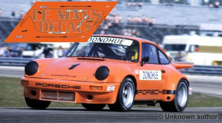 Decals Porsche 911 Carrera RSR Le Mans 1976 1:32 1:43 1:24 1:18 Slot Calcas - Foto 10