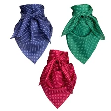 Wyoming Traders Polka Dot Wild Rag 34 Inch Scarf Bandana Multiple Colors 