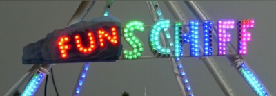 Pixel Light Sign for Fun Schiff Faller 140420 H0 Funfair Lighting