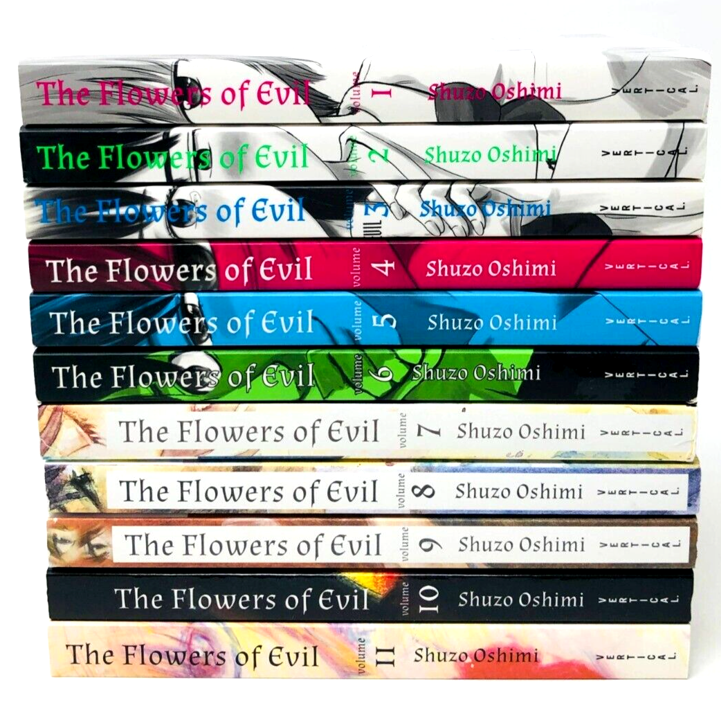 The Flowers of Evil Aku no Hana 1-11 Comic Compl set Shuzo Oshimi/Japanese  Manga