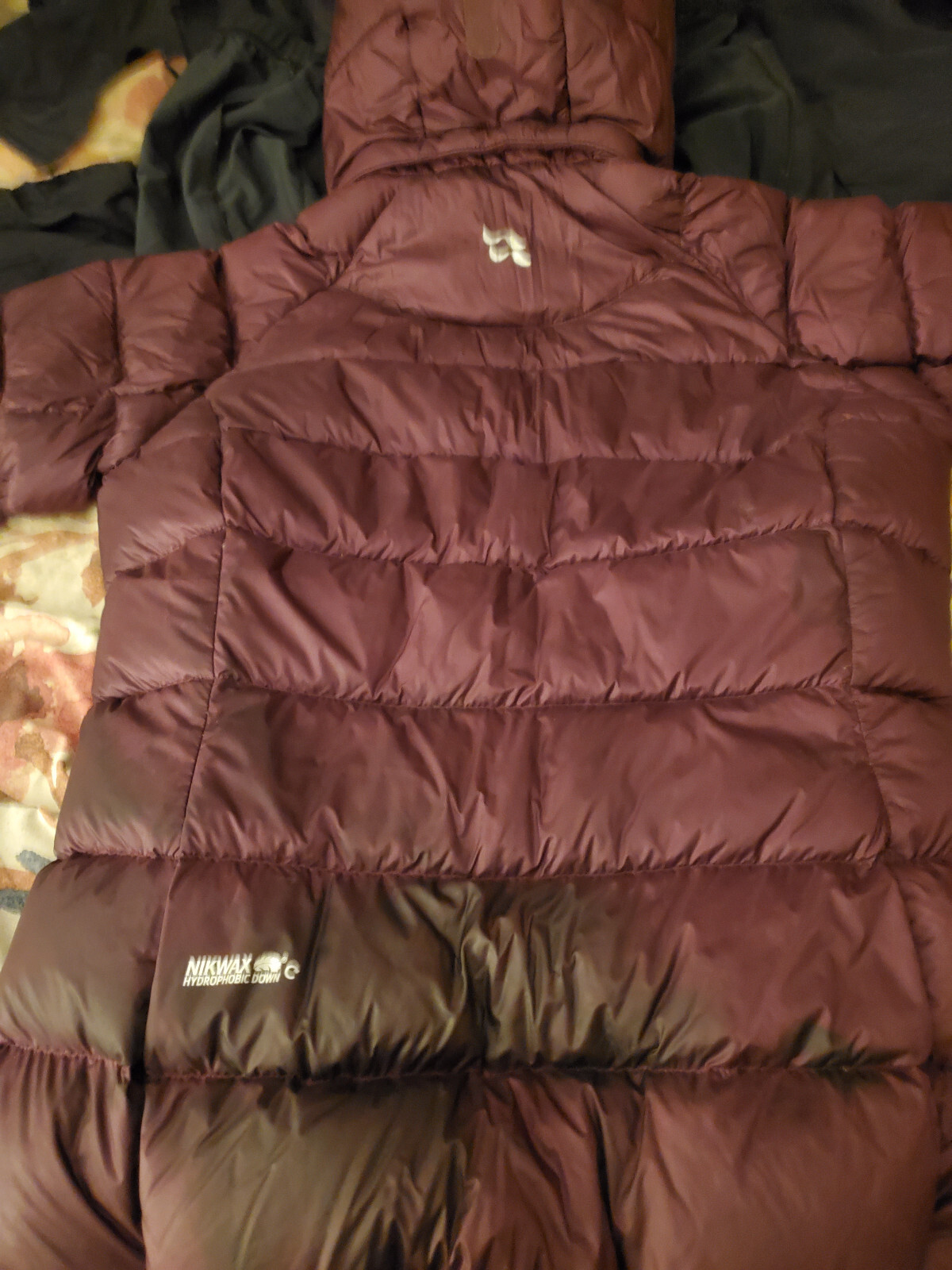 RAB Womens Eggplant Axion Pro Down Insulated Hooded Jacket UK 10 eBay