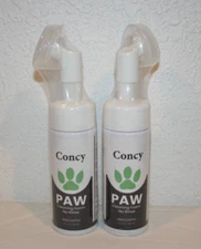 Concy Foaming Paw Cleaner 2 Pack With Brush No Rinse Clean Foam 5oz Unscented