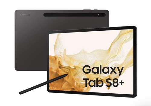 Samsung Galaxy Tab S8 Plus - S-Pen - 128GB - Wi-Fi - Graphite - SM-X800NZAAXAR