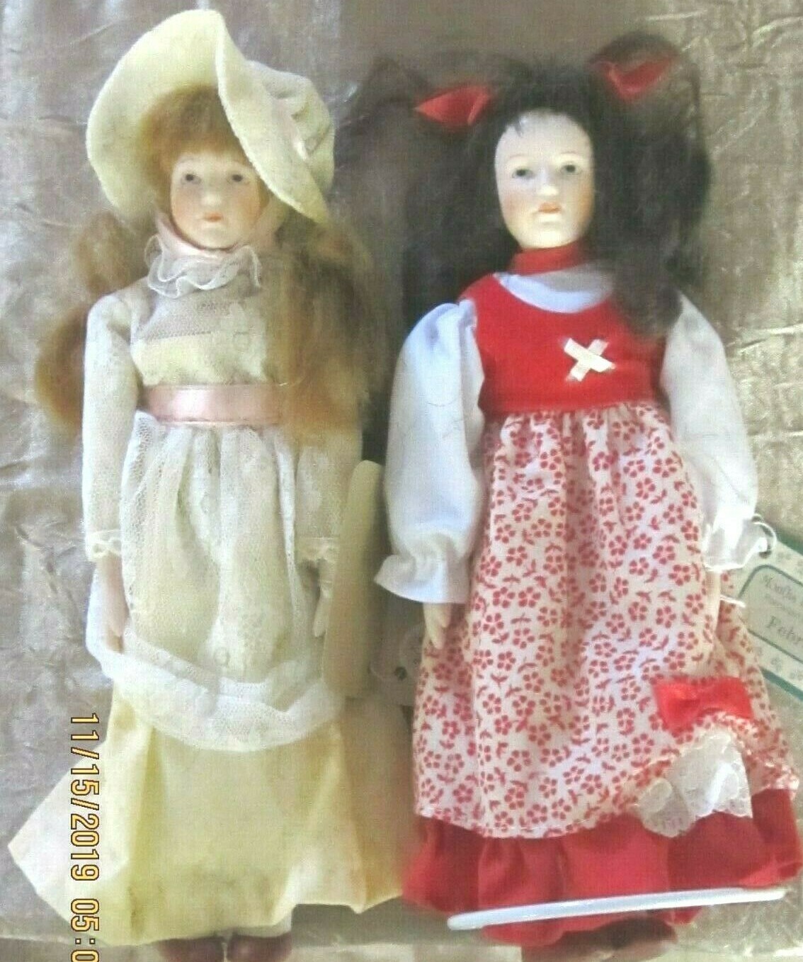 months to remember porcelain collectible dolls