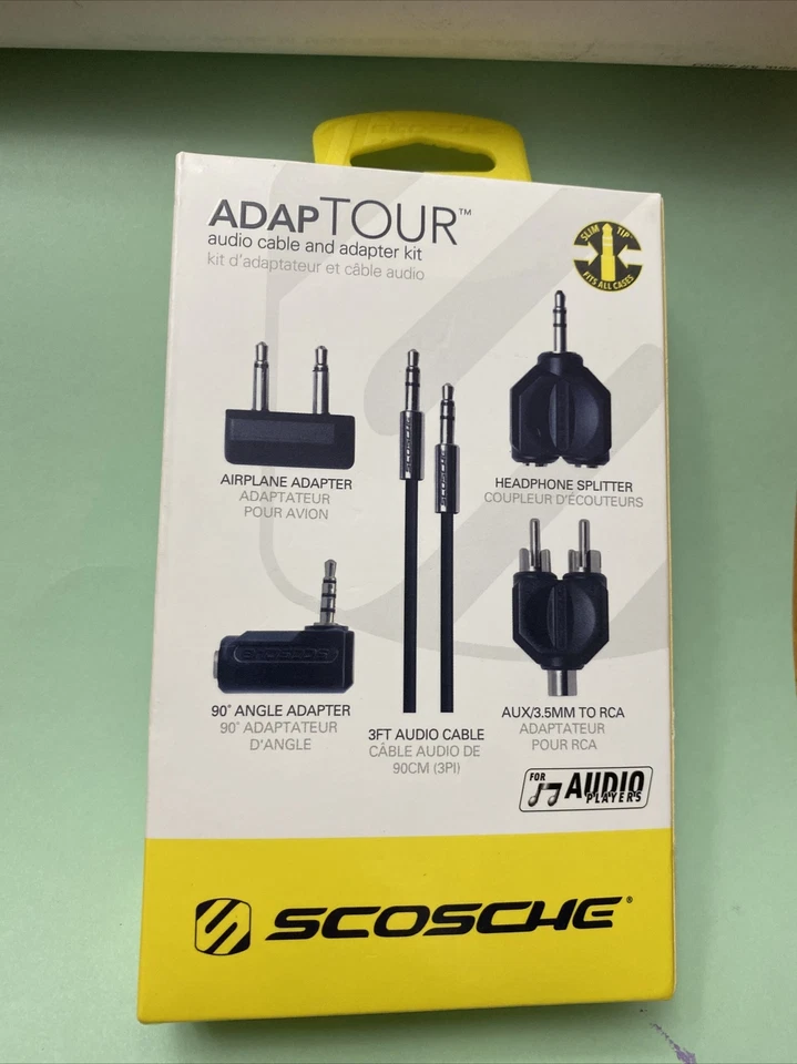 Kit adaptador e cabo de áudio AdapTOUR SCOSCHE - Imagem 2 de 4