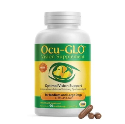 Ocu-GLO Vision Supplement Animal Necessity - Lutein, Omega-3 Fatty Acids - 90 Ct
