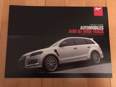 Seltener Kahn Audi Q7 Prospekt, Audi Q7 Wide-Track Prospekt von Project Kahn