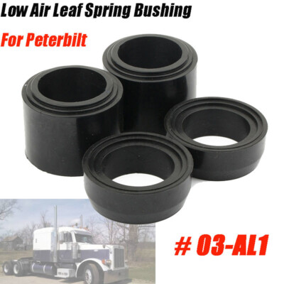 For Peterbilt Low Air Leaf Spring Bushing Replace Set # 03AL1 Screw ...