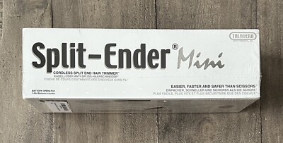 Talavera Split-Ender Mini Silver Cordless Split End and Damaged Hair Trimmer