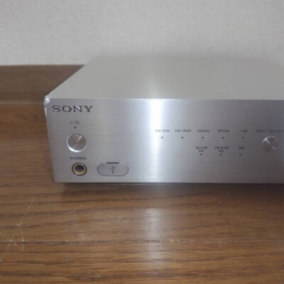 511278 SONY USB DAC アンプ シルバー UDA-1/S Sony UDA-1 Stereo Integrated Amplifier / DAC; D/A Converter