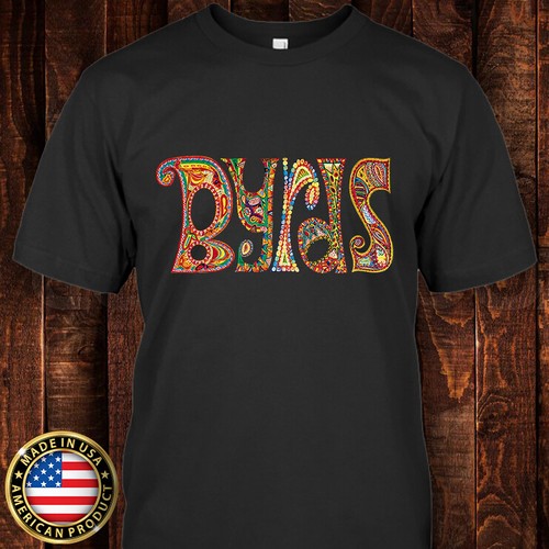 The Byrds T-Shirt Rock Band Roger 