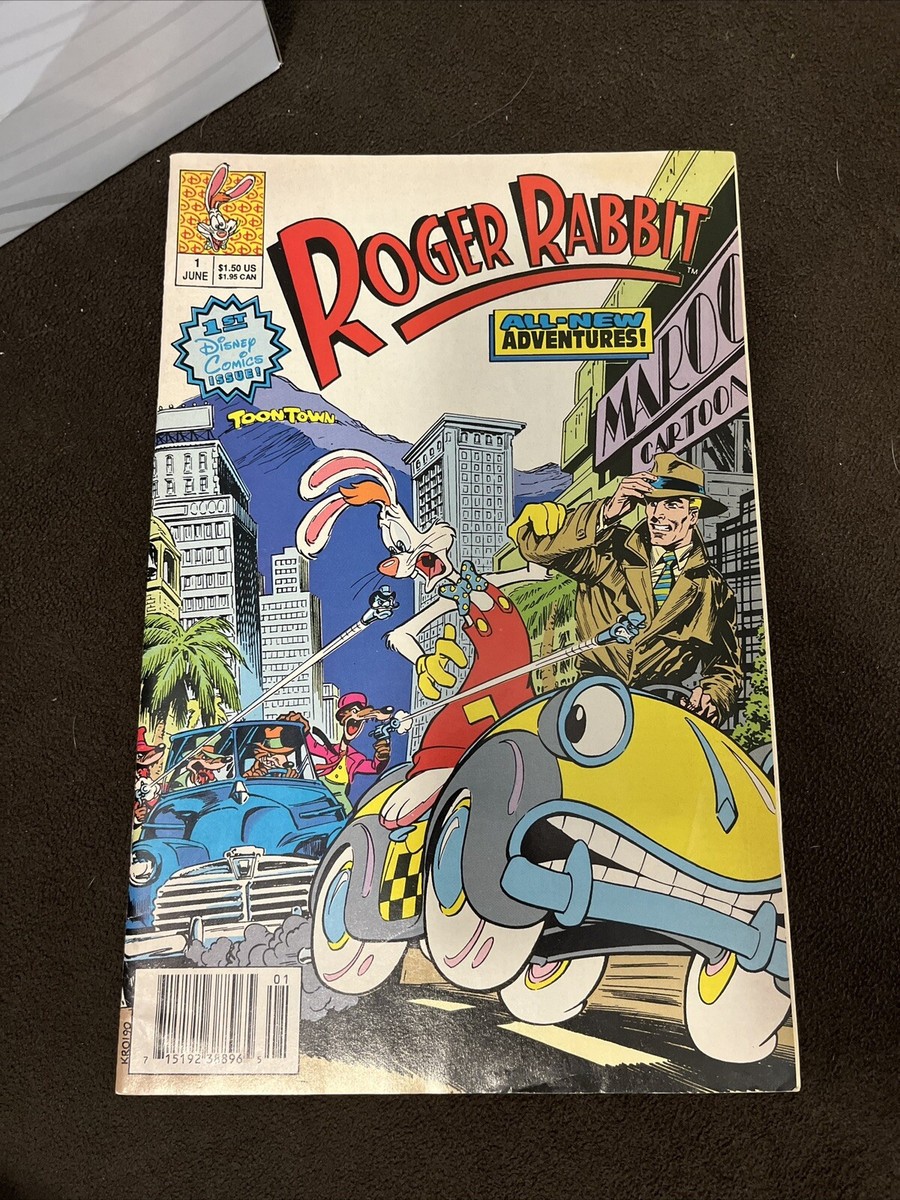 む*む様 Roger Rabbit 1 Disney Comics アメコミ ROGER RABBIT #1 NM (9.4 OR BETTER) WALT DISNEY COMICS JUNE 1990 | eBay
