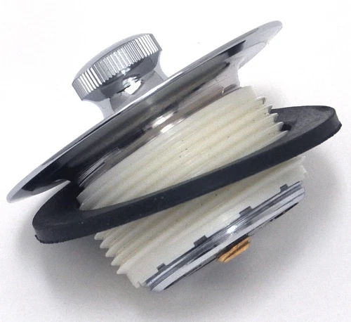 PROFLO Tub Drain PF612CP Lift and Turn 1 1/2", 1 1/4" Drain CHROME PLATED BRASS - Picture 3 of 10