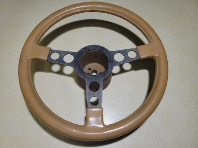 Used 1976-1981 Trans Am Tan Steering Wheel Was Previously Painted