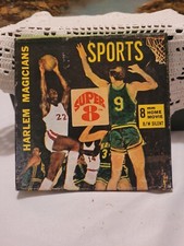 Vintage 1960s Super 8 mm Movie Film HARLEM MAGICIANS BASKETBALL