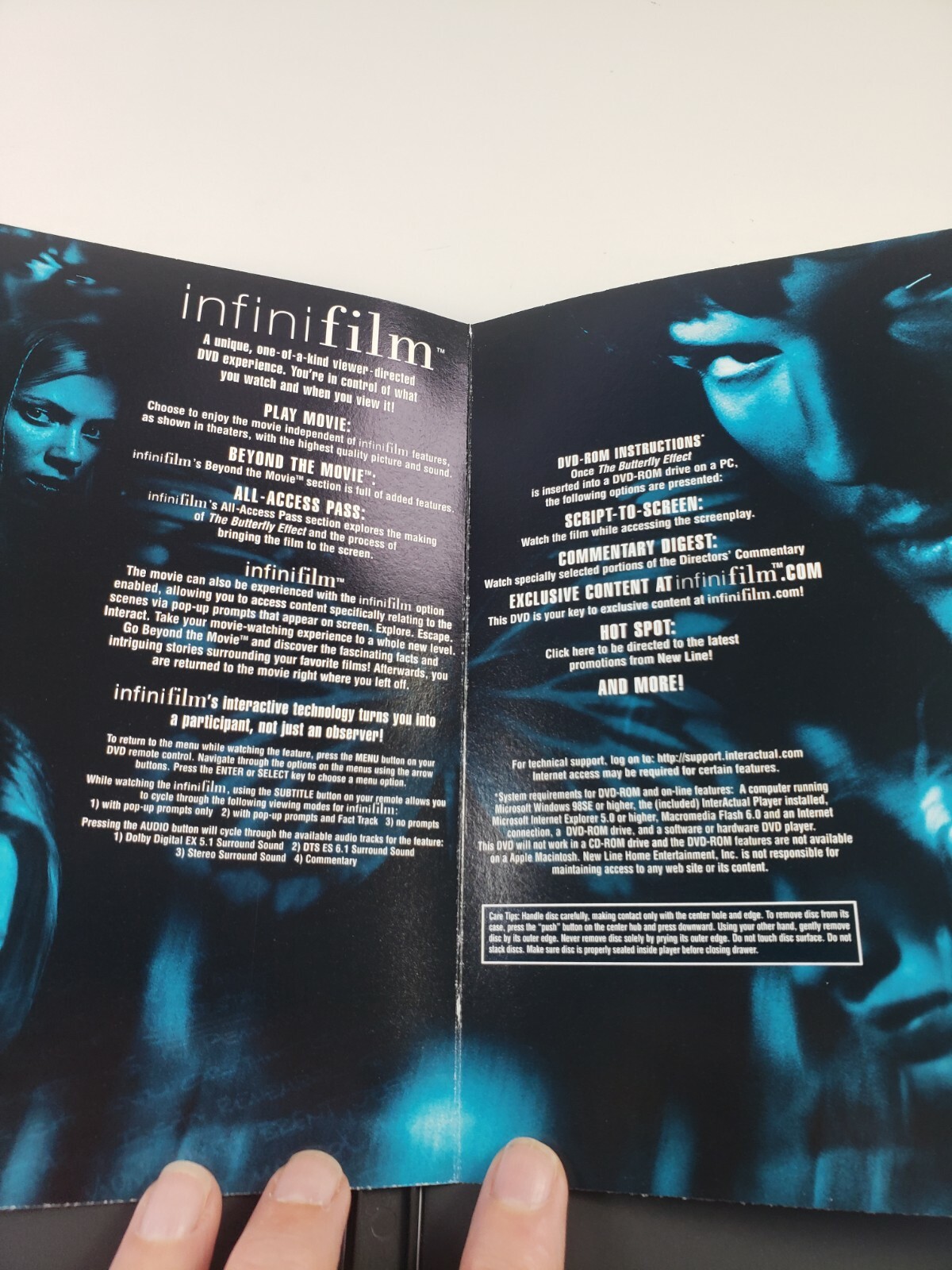 The Butterfly Effect, Director's Cut DVD, Kutcher / Smart, Case