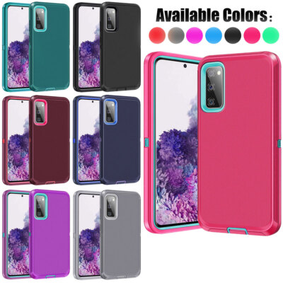 For Samsung Galaxy S20 FE 5G Case Heavy Duty Shockproof Hybrid Hard Rubber Cover