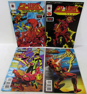 Psi-Lords Lot of 4 #2, 3, 9, 10 Valiant Comics (1994) 1st Print Comic Books