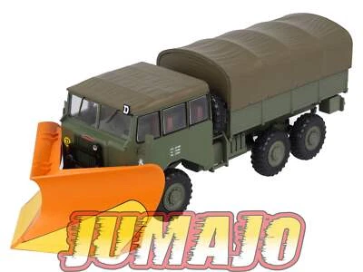 BER69 CAMIONS 1/43 Hachette IXO BERLIET GBU 15 militaire Chasse-neige