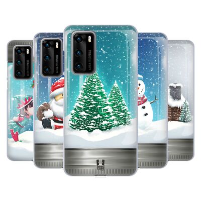 HEAD CASE DESIGNS CHRISTMAS IN JARS SOFT GEL CASE FOR HUAWEI PHONES 4