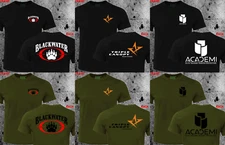 new Blackwater Triple Canopy Academi Military Black Tshirt S to 3XL