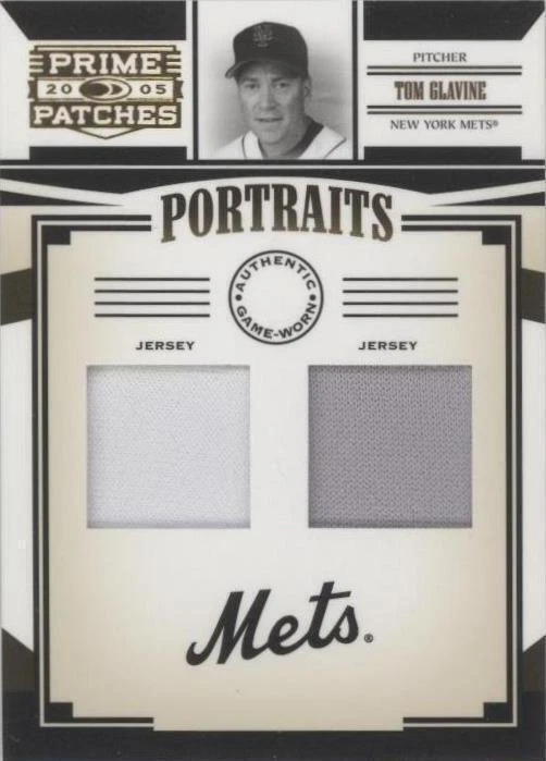 2005 Donruss Prime Patches - Tom Glavine #P-25