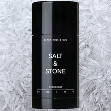 SALT  STONE Women Men Natural Deodorant Extra Strength Black Rose  Vetiver