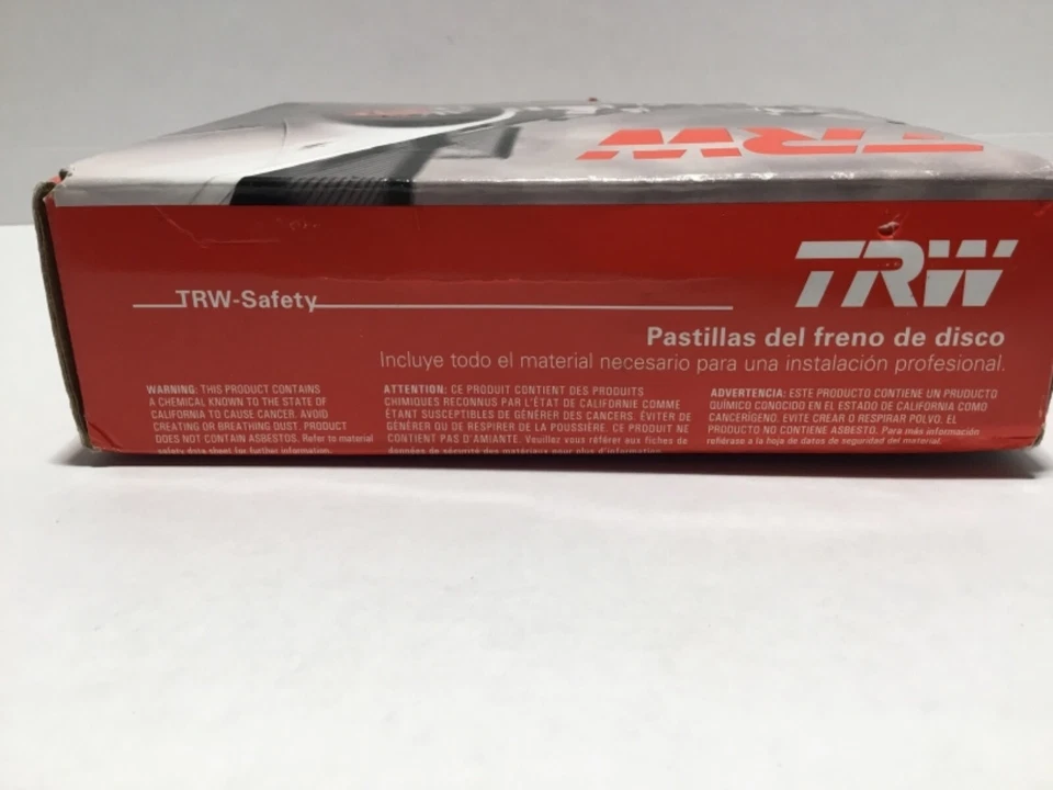 Juego de pastillas de freno de disco para Lexus, Toyota Camry, RAV4TRW Premium pastillas de freno traseras TPC1212 Foto 3 de 4