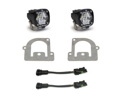 Baja Designs LED Fog Pocket Light Kit - Clear for 21+ Ford Bronco Sport S1 WC
