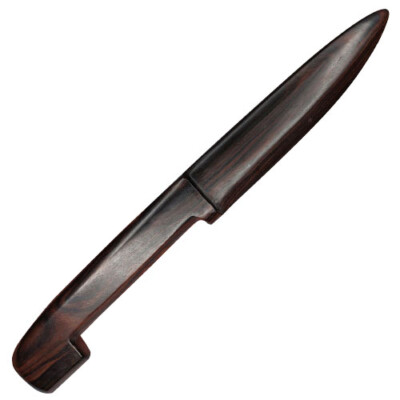 Kamagong Wooden Training Punal Hand Made Arts Knife Knives Dagger Tanto Short