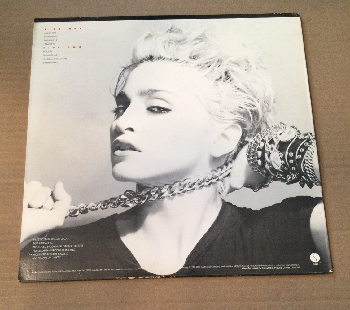 Madonna-Madonna-1983 Debut Album Vinyl | eBay