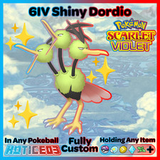 ✨Shiny Dodrio 6IV✨ Pokemon Scarlet & Violet 🚀Fast🚀 Indigo Disk DLC