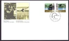 🍁Canada  #1205a Pair  "WILDLIFE CONSERVATION"   Brand New  1988 First Day Cover