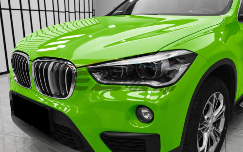 *Premium Gloss Glossy Vinyl Wrap Car Vehicle Sticker Decal Film Air Bubble Free - Foto 32 di 155
