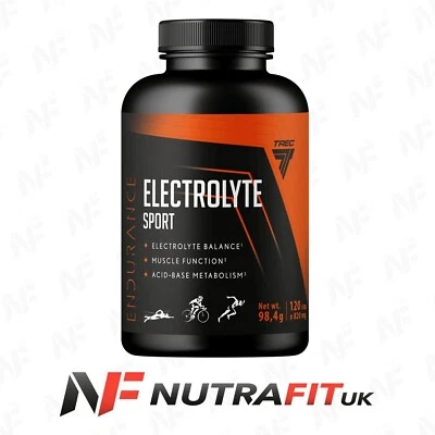 TREC NUTRITION TREC ELECTROLYTE SPORT ENDURANCE active complex mineral balance support 120 caps