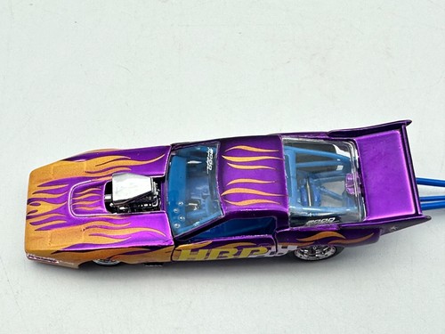 Muscle Machines Nitro Coupe Shark Attack 1992 Corvette Dragster, 1:64, Purple - Picture 11 of 12