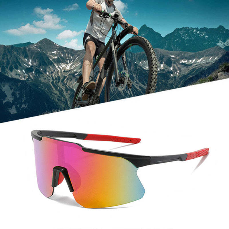 Nuevo estilo parabrisas gafas de ciclismo deportes al aire libre