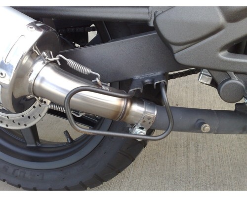 Exhaust terminal GPR ALBUS CERAMIC approved KYMCO QUANNON 125 2007 > 2016 - Picture 2 of 5