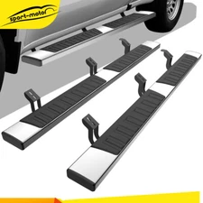 Running Boards for 07-21 Toyota Tundra Double Cab 6" Nerf Bars Side Steps 1 Set