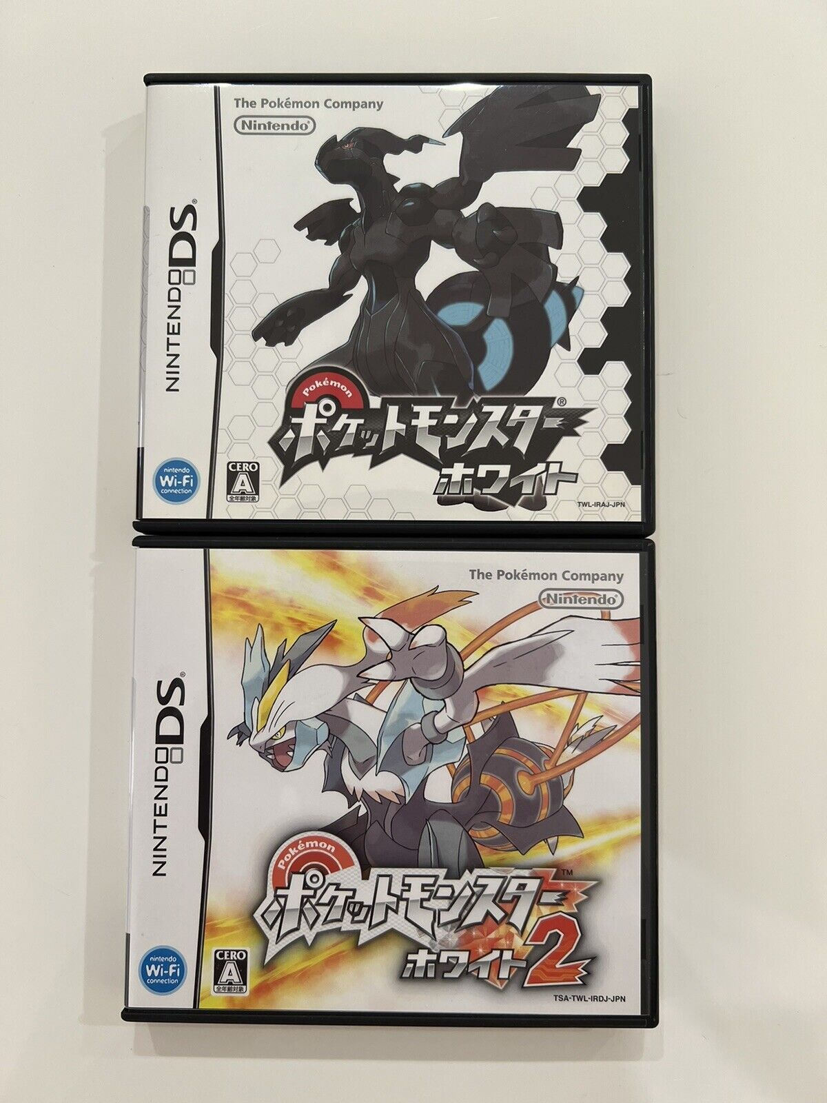 Pokemon Black & Black2 set 2 Lot Nintendo DS GameBoy advance Japanese NDS  GBA