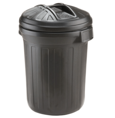 Ward Gn343wgn 80 Litre Refuse Bin - Black Original 1 Book for sale 
