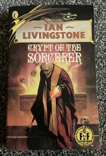 Crypt of the Sorcerer 1st ed 1987 No Number On Spine Fighting Fantasy Papageientaucher