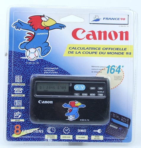 Calculatrice Canon – Officielle Coupe Du Monde 98 – France – Neuve