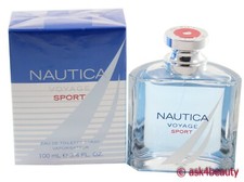 Nautica Voyage Sport 3.4oz/100ml Edt Spray For Men New In Box By Nautica