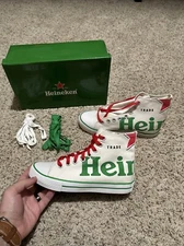 Heineken Experience High Top Shoes Canvas Brand New Size EU 40 (US 9.5W 7M)