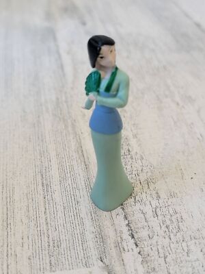 Disney Mulan green dress fan Formal Wear Pixar toy figure | eBay Disney Mulan green dress fan Formal Wear Pixar toy figure | eBay