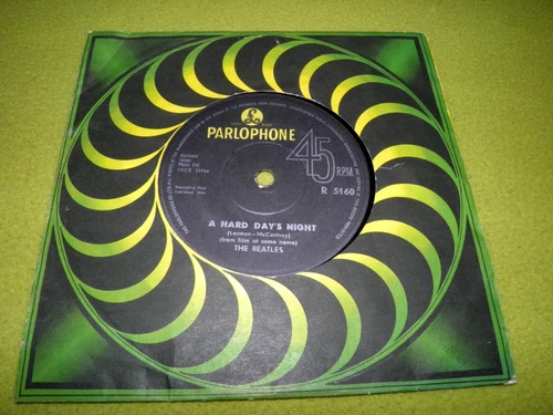 The Beatles - A Hard Day´s Night / Things We Said Today 1964 Israel Press Y/B 7"